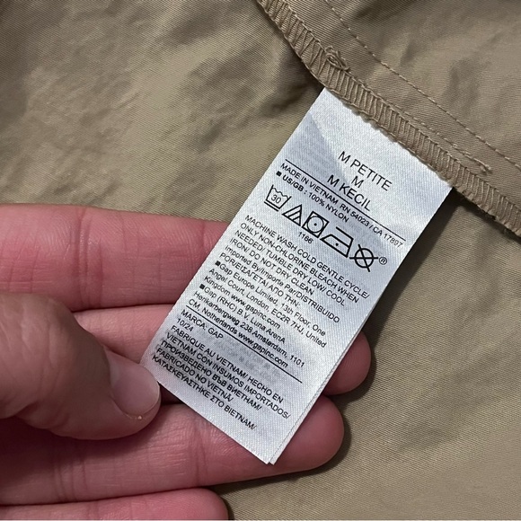 Gap Oversized Rain Coat Parka NWT - Picture 6 of 11